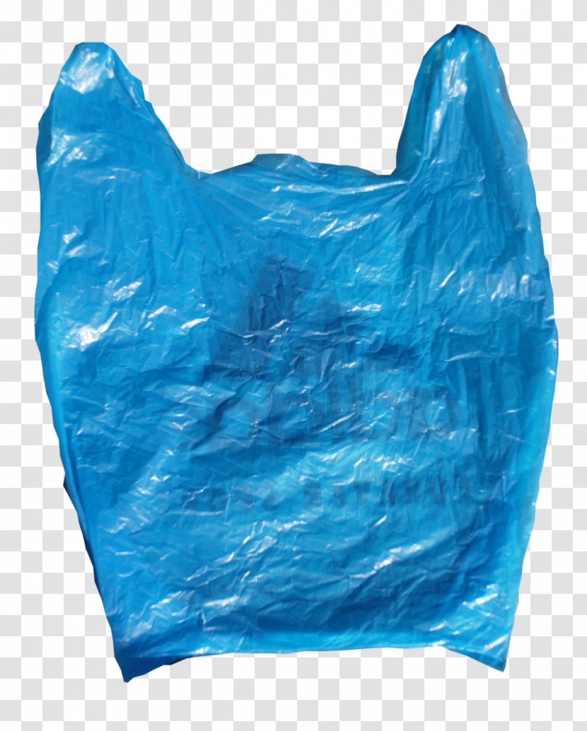 Cellophane Plastic Bag Blue - Free Download Transparent PNG