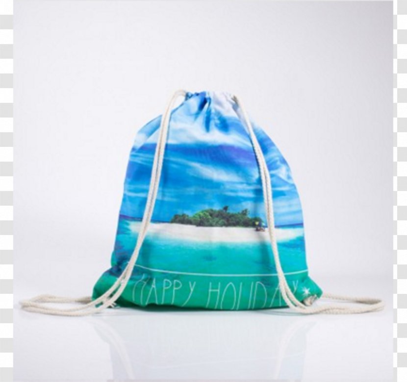 Handbag Advertising Backpack Tote Bag - Turquoise Transparent PNG