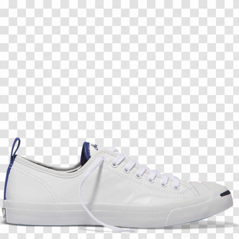 Sneakers Converse コンバース・ジャックパーセル Shoe Leather - White - Shoes Top View Transparent PNG