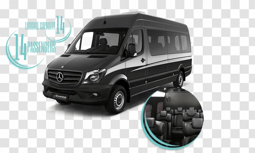 2017 Mercedes-Benz Sprinter 2016 Passenger Van Car - Automotive Design - Mercedes Benz Transparent PNG