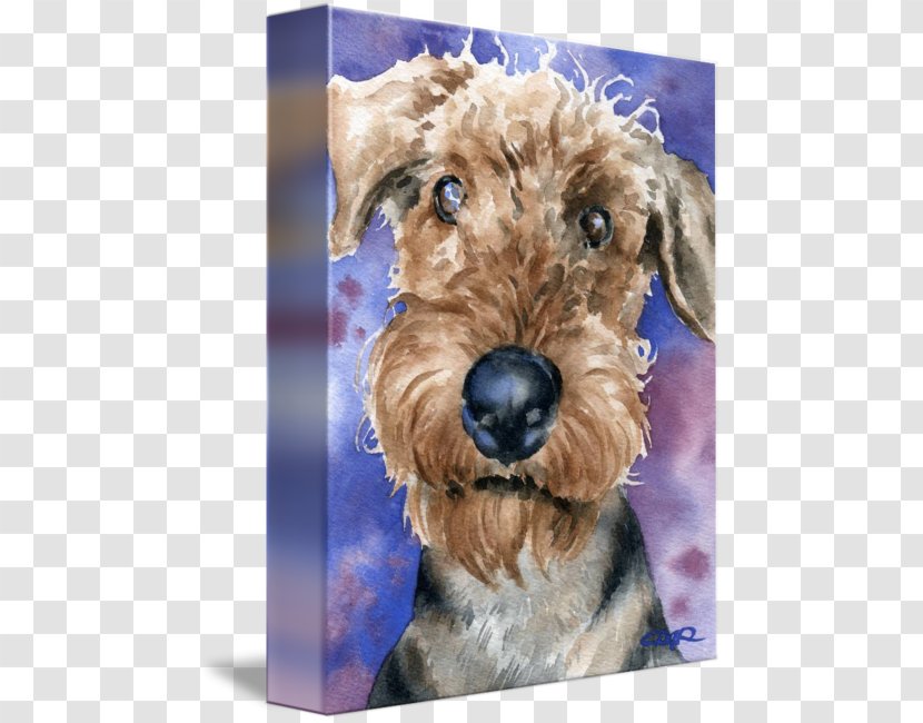 Airedale Terrier Welsh Lakeland Schnoodle Dog Breed Transparent PNG