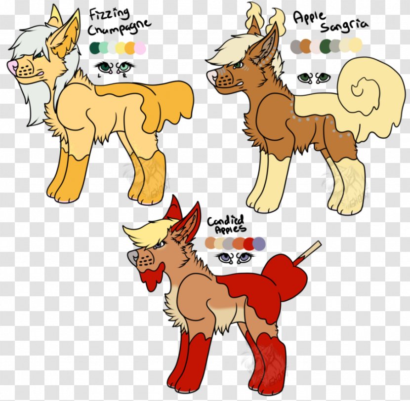 Reindeer Art Horse Character - Canidae Transparent PNG