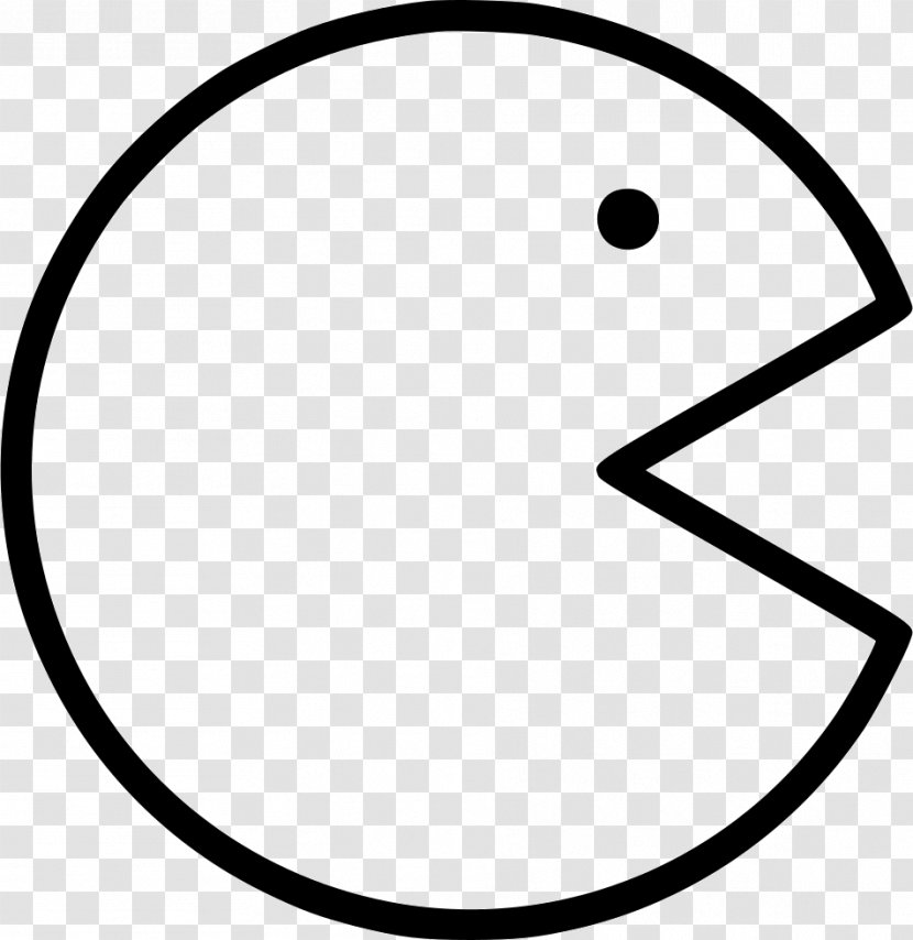 Pac-Man Clip Art - Monochrome Photography - Pacman Icons Transparent PNG