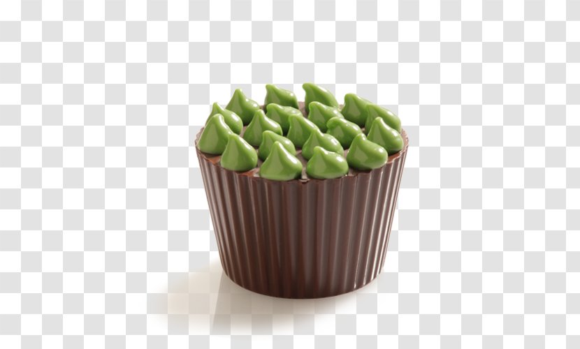 Cupcake Buttercream Chocolate Flowerpot - Dessert Transparent PNG