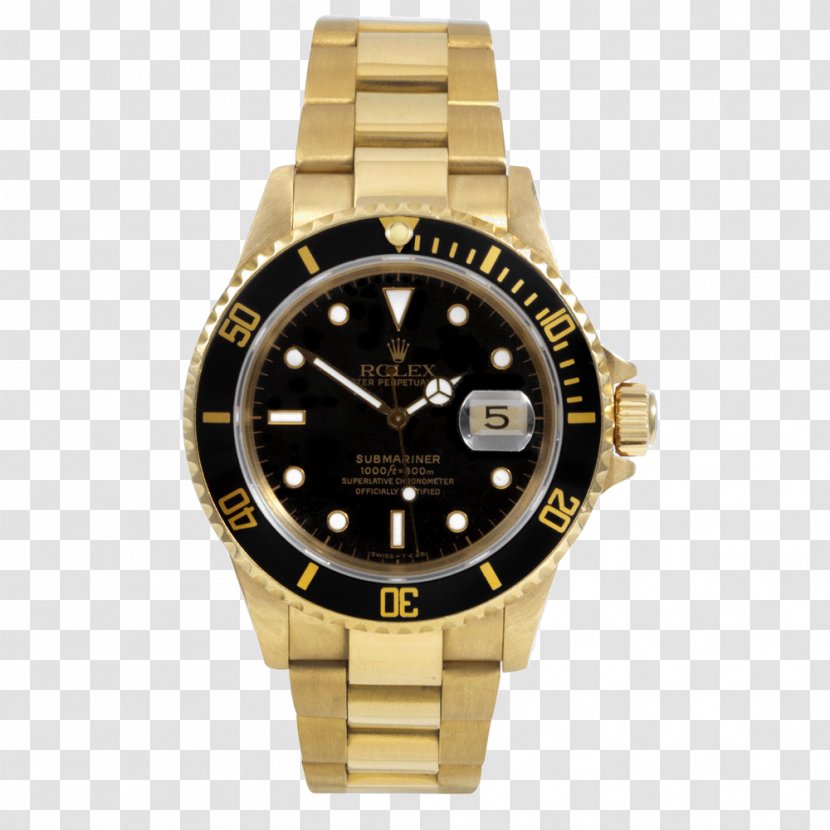 Rolex Submariner Daytona Watch Colored Gold - Luneta Transparent PNG