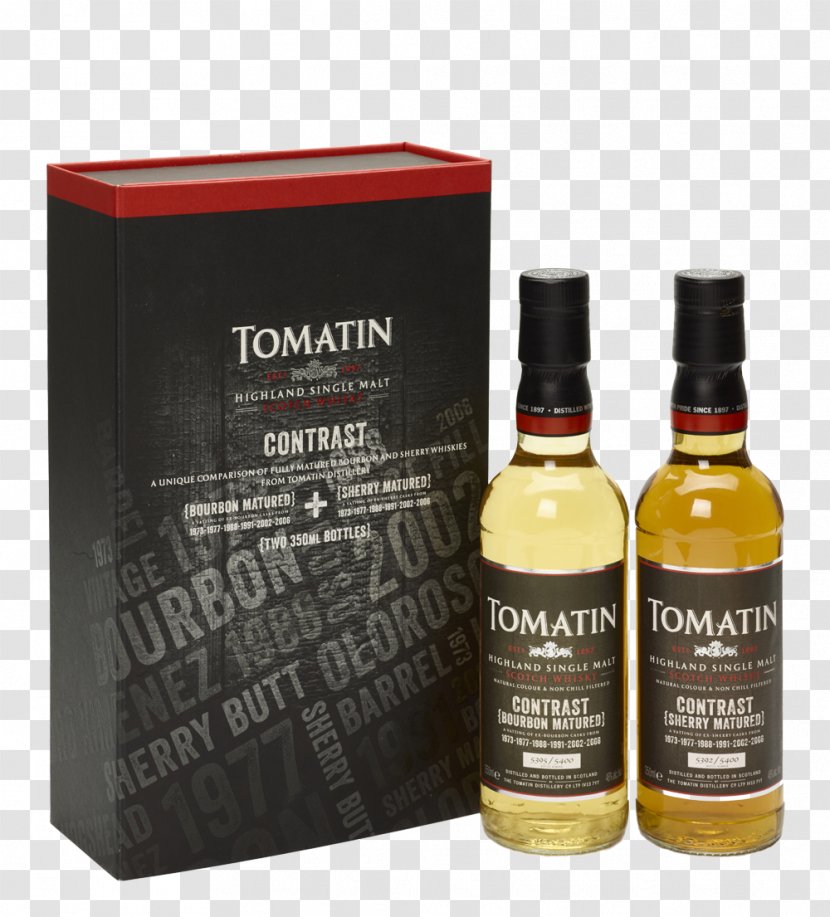 Whiskey Tomatin Single Malt Whisky Scotch Distillation - Bourbon - Wine Transparent PNG