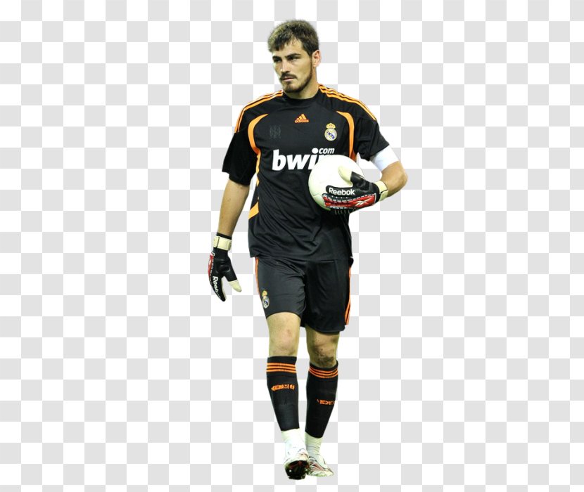 Iker Casillas Real Madrid C.F. Goalkeeper Football Player - Yellow - Keylor Navas Transparent PNG