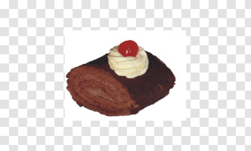 Chocolate Brownie Flourless Cake Petit Four - Snack Transparent PNG