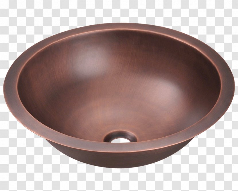 Bowl Sink Copper Bathroom Transparent PNG