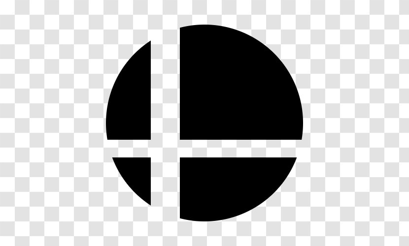 Super Smash Bros. For Nintendo 3DS And Wii U Melee Mario Maker Video Game - Monochrome - Smashing Vector Transparent PNG