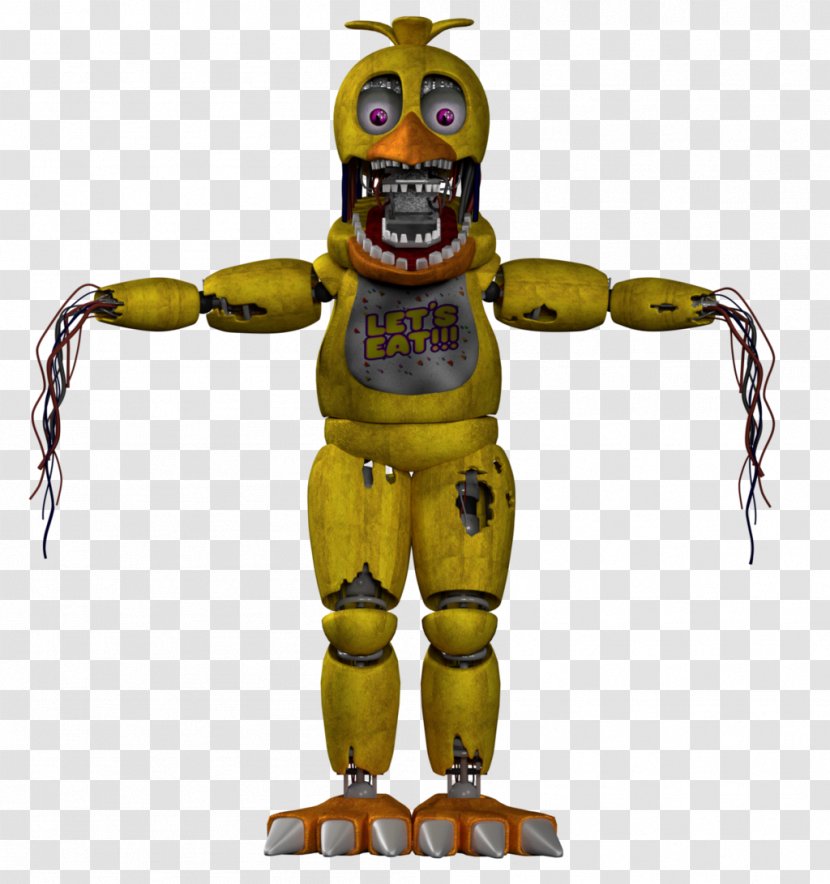 Five Nights At Freddy's 2 Freddy's: Sister Location 3 4 The Twisted Ones - Fan Art - Withered Transparent PNG