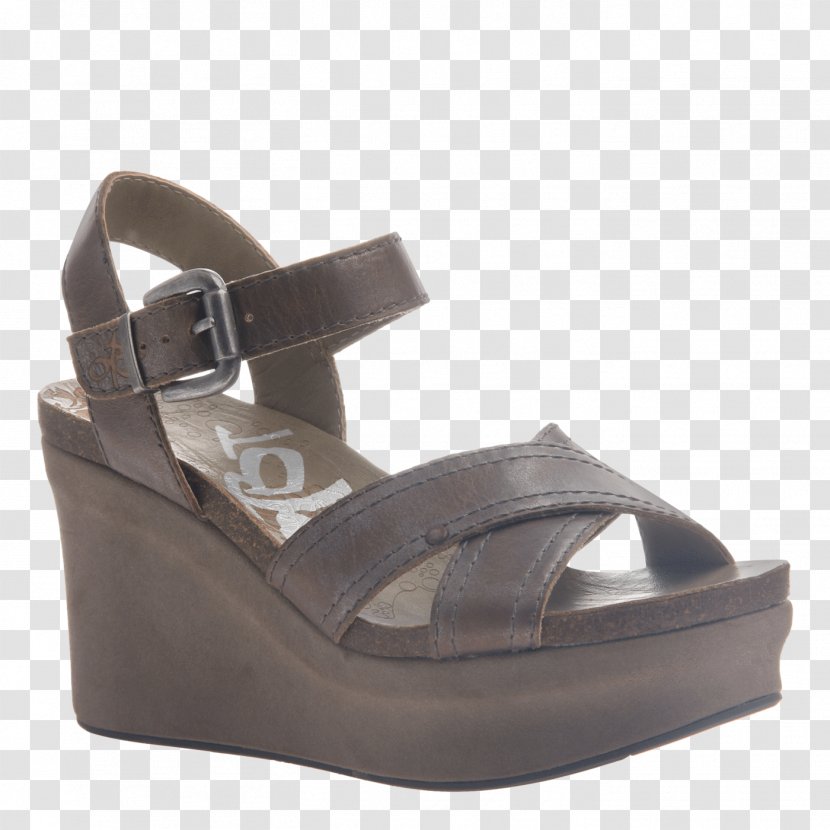 Shoe Sandal Wedge Slide Woman - Brand Transparent PNG
