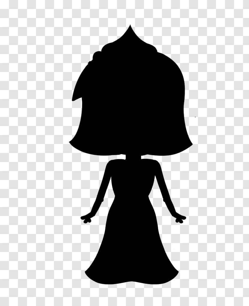 Clip Art Silhouette Tree Black M - Dress Transparent PNG