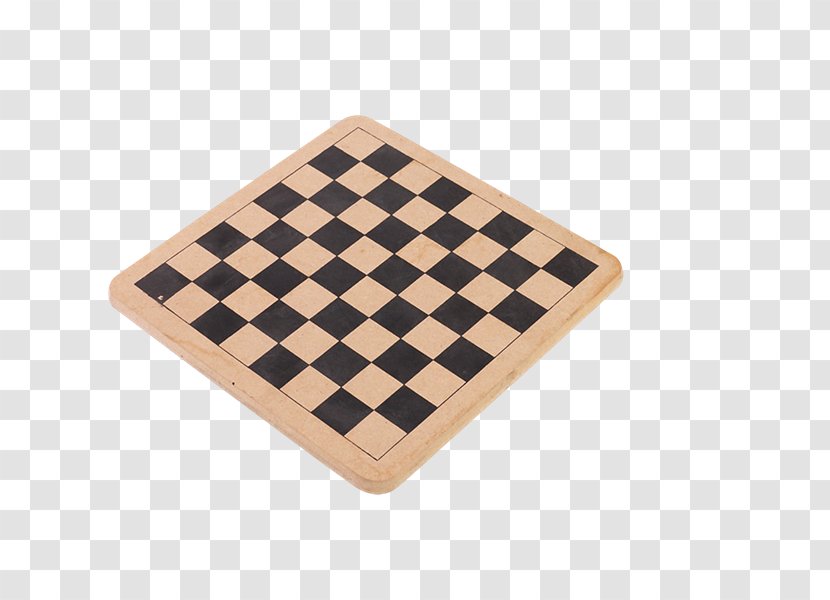 Chessboard Paper Chess Piece Board Game - Wood - Ajedrez Transparent PNG