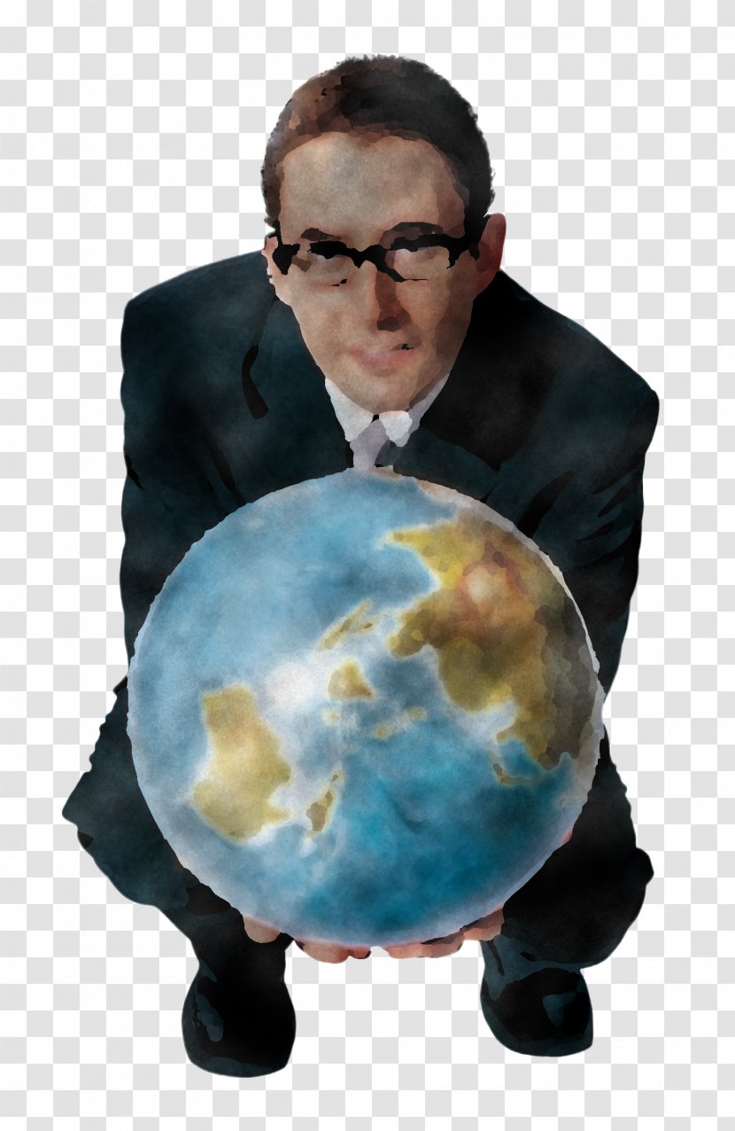 Globe World Earth Planet Interior Design - Businessperson Astronomical Object Transparent PNG