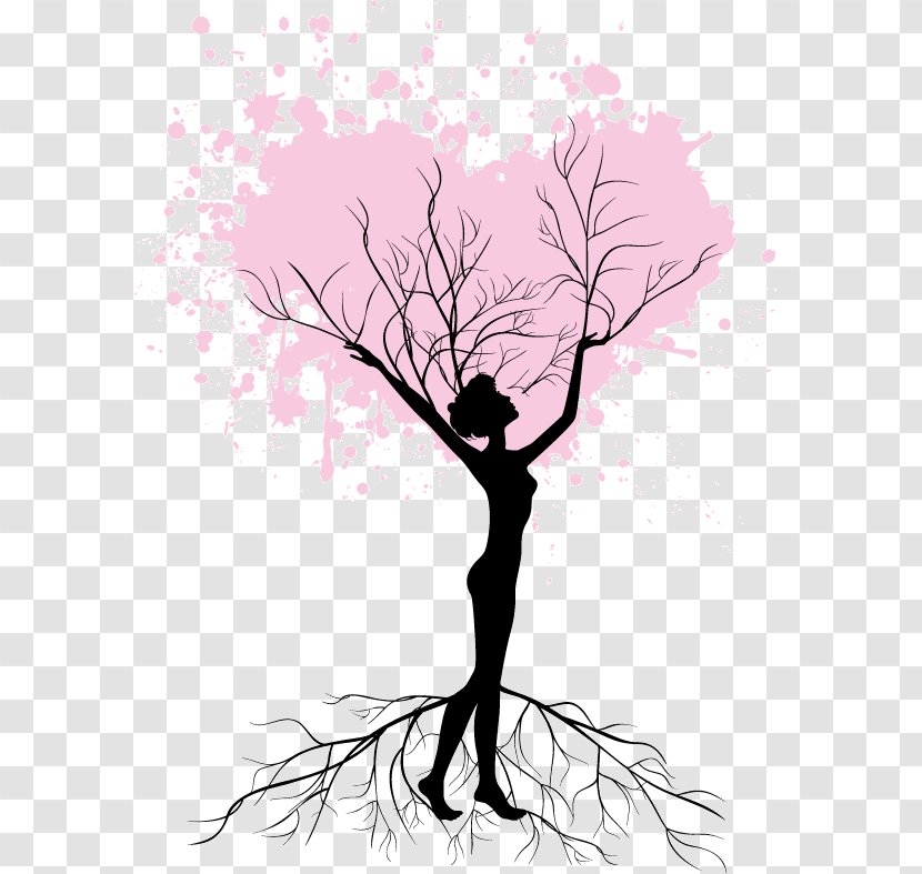 Vector Graphics Image Clip Art - Flora - Tree Silhouette Transparent PNG