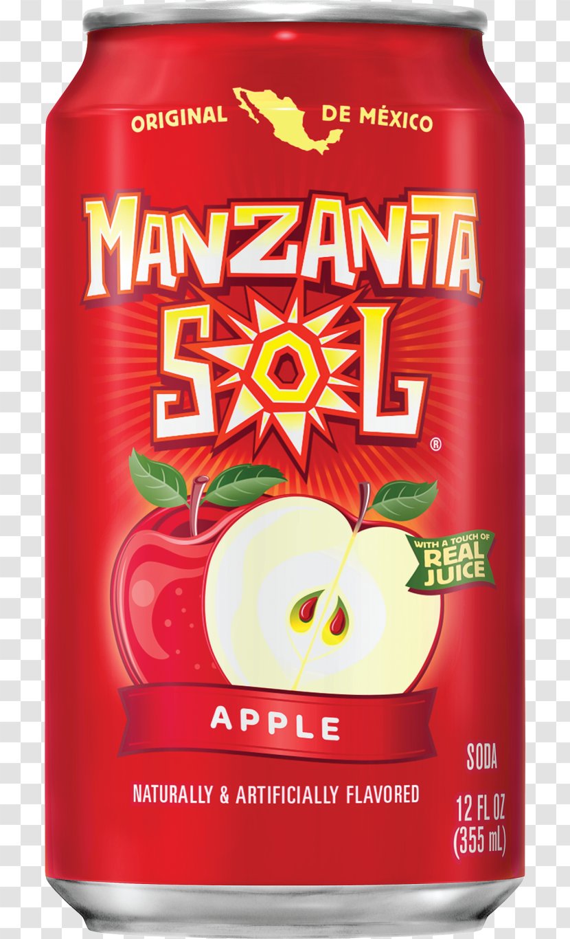 Fizzy Drinks Apple Juice Pepsi Manzanita Sol - Pepsico Transparent PNG