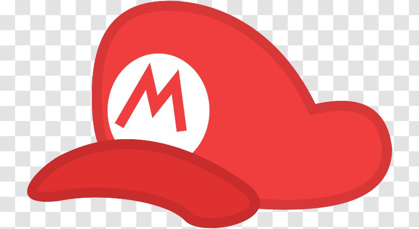 Clip Art Logo Product Design Heart - Mario Hat Transparent PNG