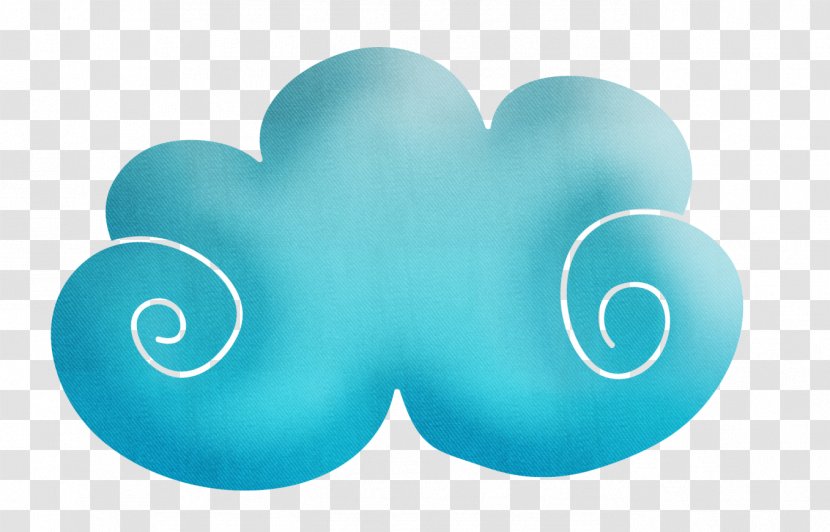 Drawing Sky Blue Animation Color - Cloud - Nuvem Transparent PNG