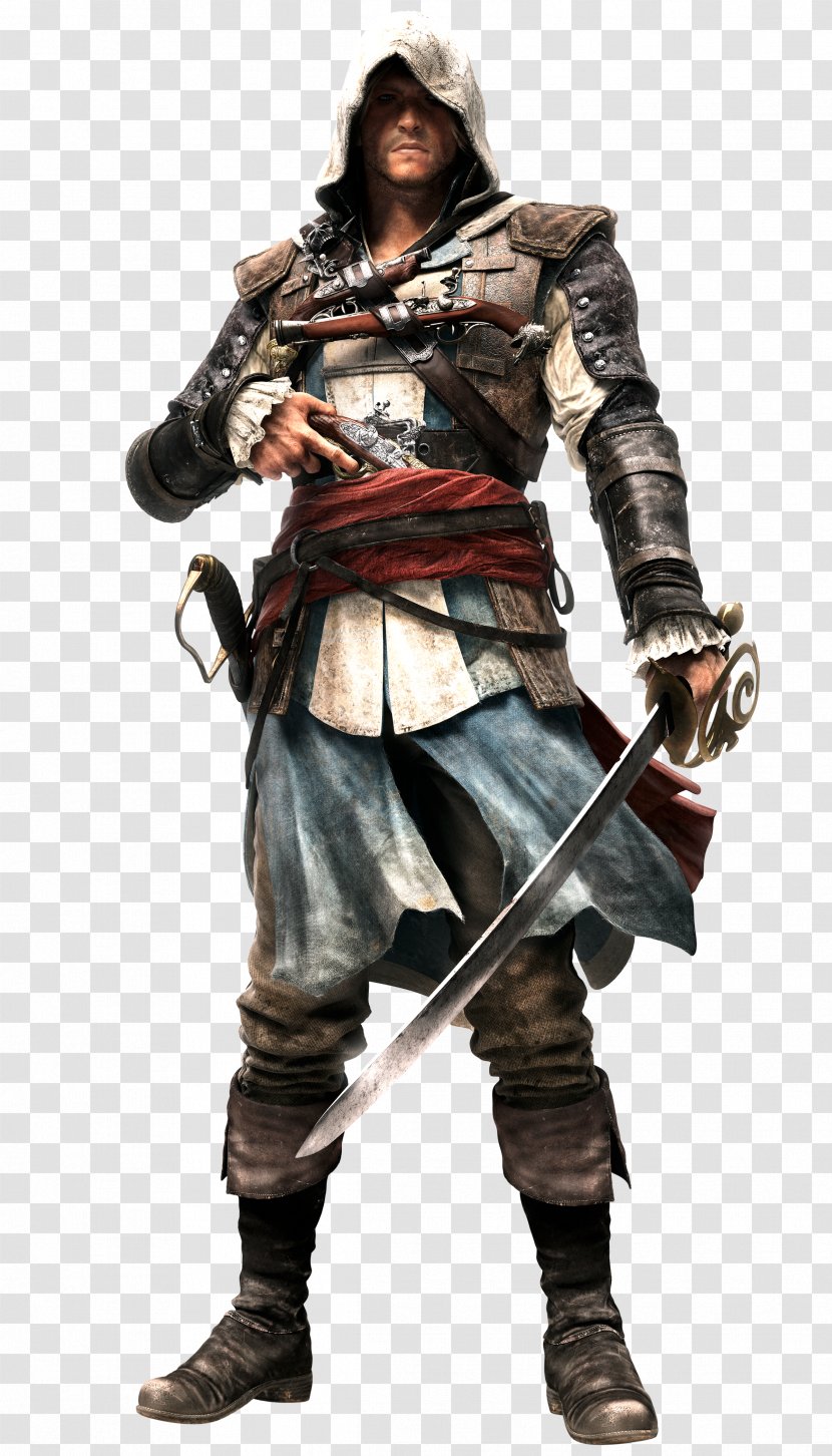 Assassin's Creed IV: Black Flag III Edward Kenway Character - Mercenary - Assassins Transparent PNG