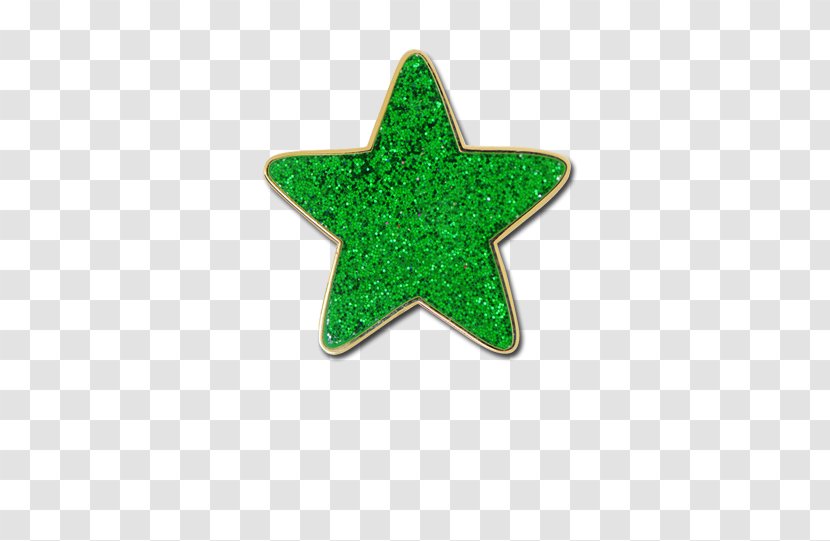 Star Green Color - Round Number Button Transparent PNG