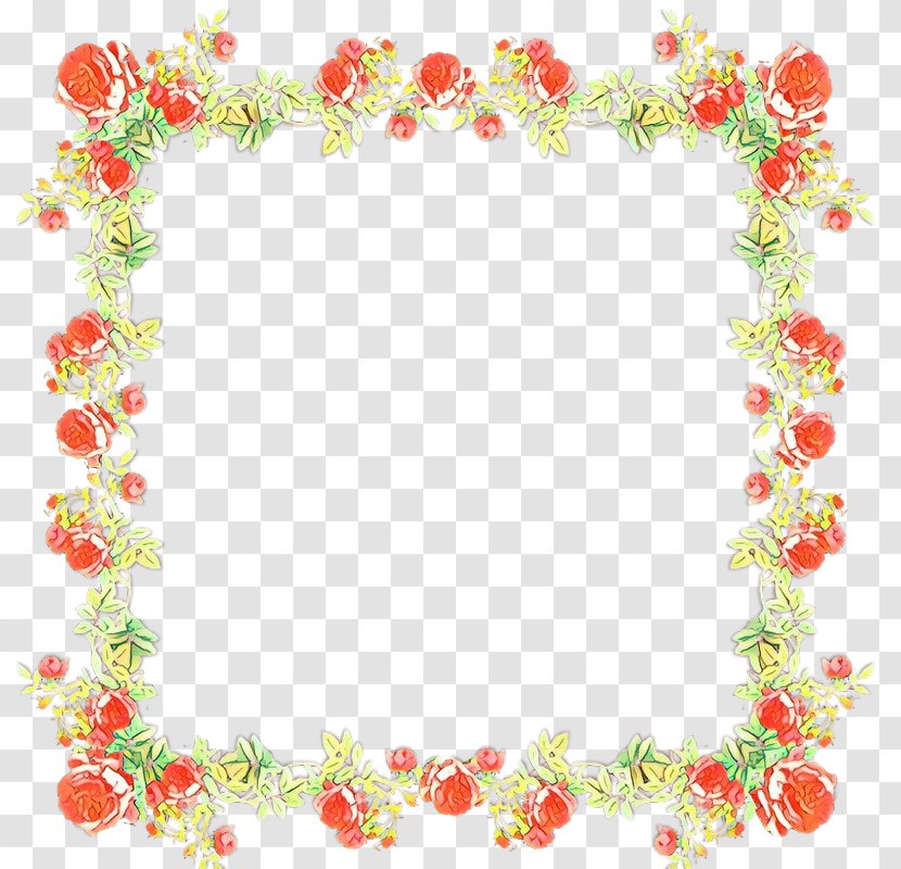Background Flowers Frame - Picture - Heart Transparent PNG