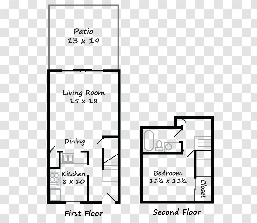 Floor Plan House Apartment - Design Transparent PNG