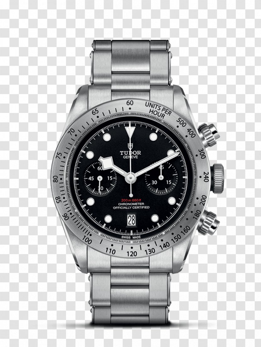 Tudor Men's Heritage Black Bay Watches Chronograph COSC - Men S Transparent PNG
