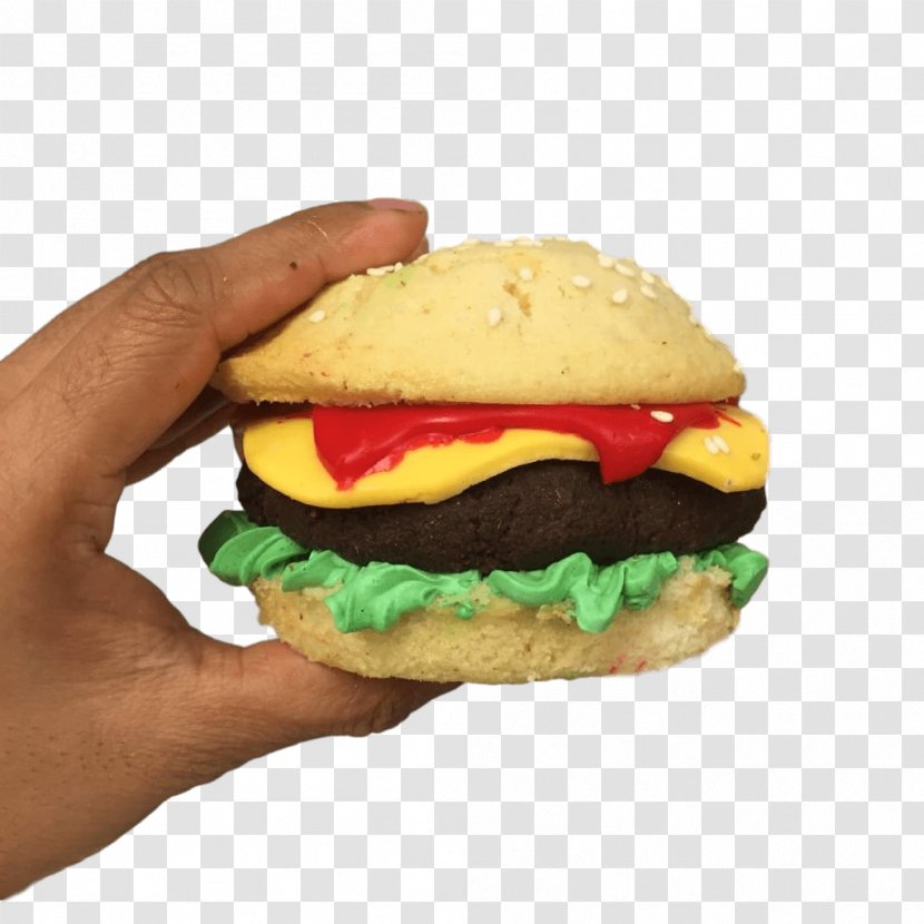 Hamburger Cheeseburger Fast Food Slider Veggie Burger - Junk - King Transparent PNG