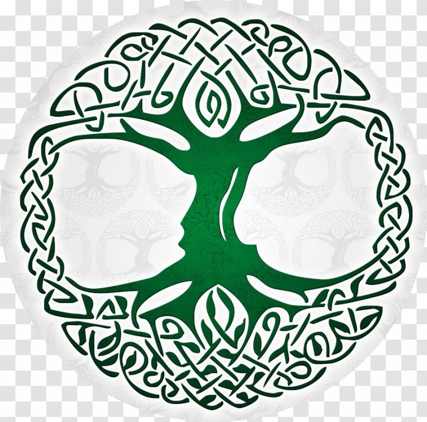 Tree Of Life Celts Symbol - Celtic Knot Transparent PNG