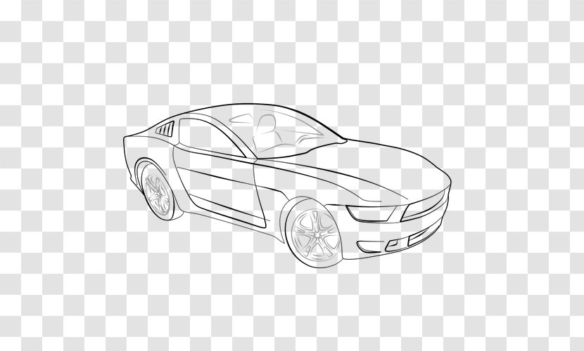Car Door Automotive Design Motor Vehicle Sketch - Sushi Handmade Lesson Transparent PNG