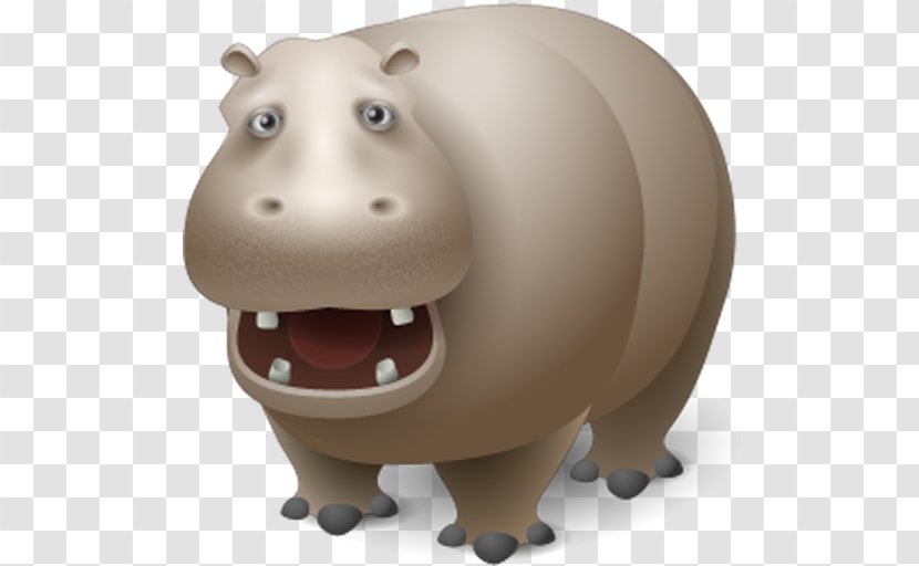 Hippopotamus Icon Design Download - Second Life - Avatar Transparent PNG
