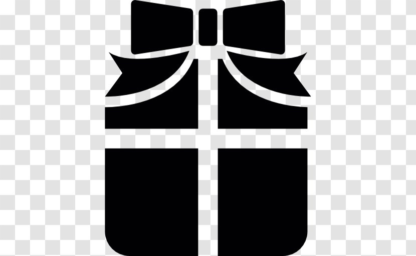 Gift Wrapping - Black And White - Credentials Vector Transparent PNG