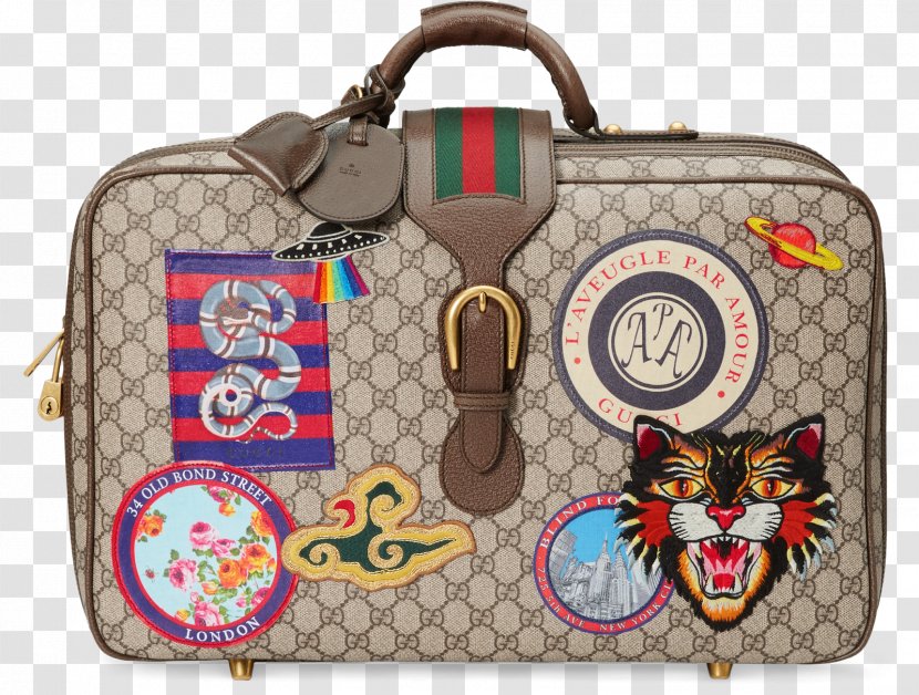 Gucci Baggage Suitcase Handbag - Leather - Bag Transparent PNG