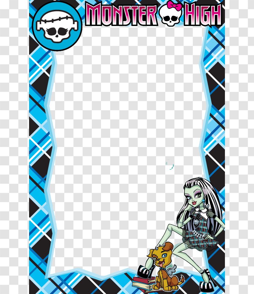 Monster High Frankie Stein Doll Barbie Clip Art - Mattress Frame Cliparts Transparent PNG