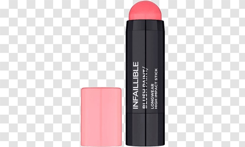 Lipstick Rouge Cosmetics L'Oreal Paris Infallible Paints/Blush Pink - Tree Transparent PNG