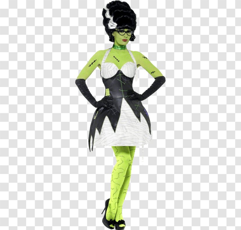 The Bride Of Frankenstein Monster Costume - Woman Transparent PNG