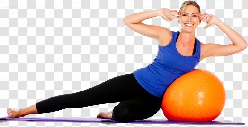 Pilates Exercise Balls Physical Fitness Yoga - Watercolor - Heart Transparent PNG