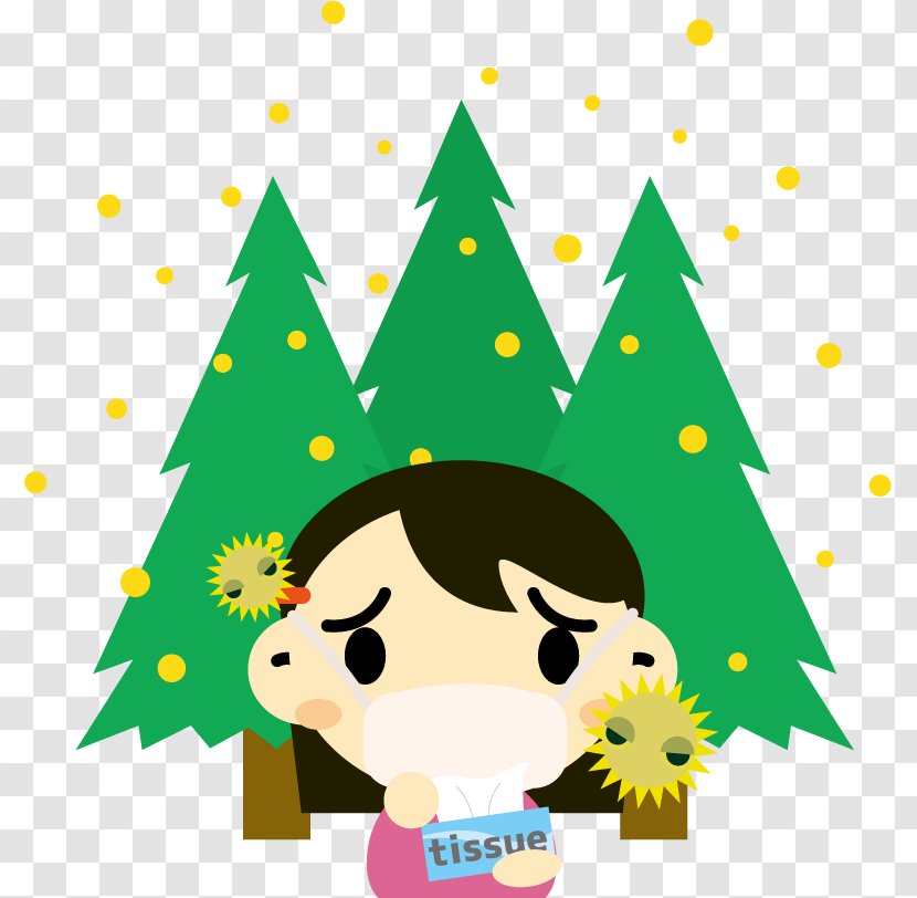Allergic Rhinitis Due To Pollen Amazake Illustration Child Demam Serbuk Bunga Di Jepang - Japanese Cedar - Misaki Icon Transparent PNG