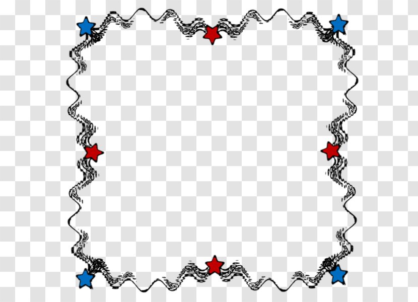 Clip Art - Area - Star Frame Transparent PNG