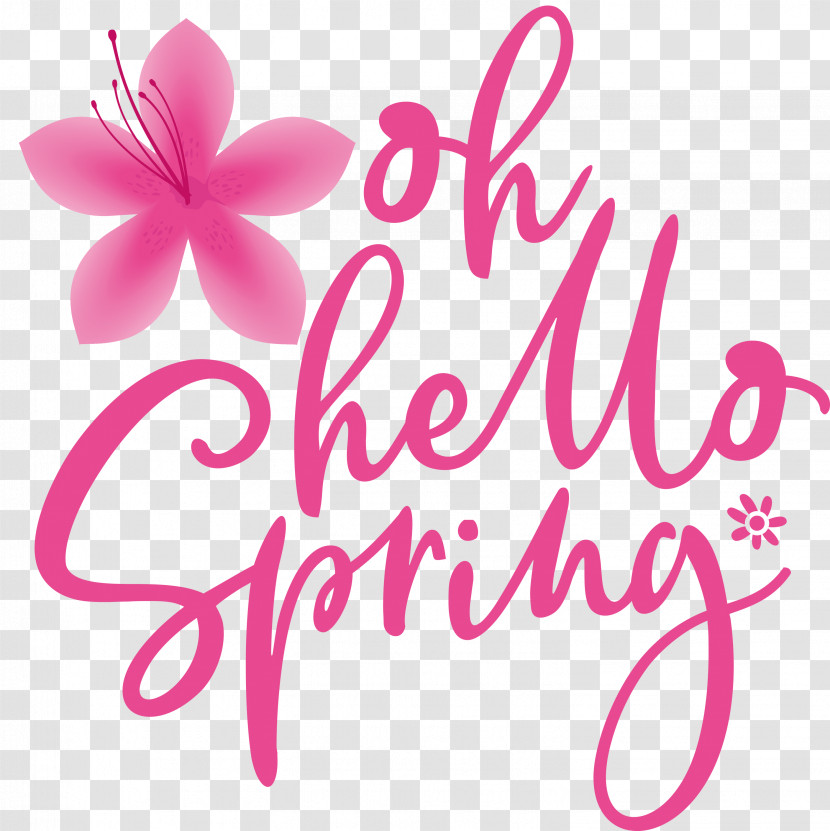 Oh Hello Spring Hello Spring Spring Transparent PNG