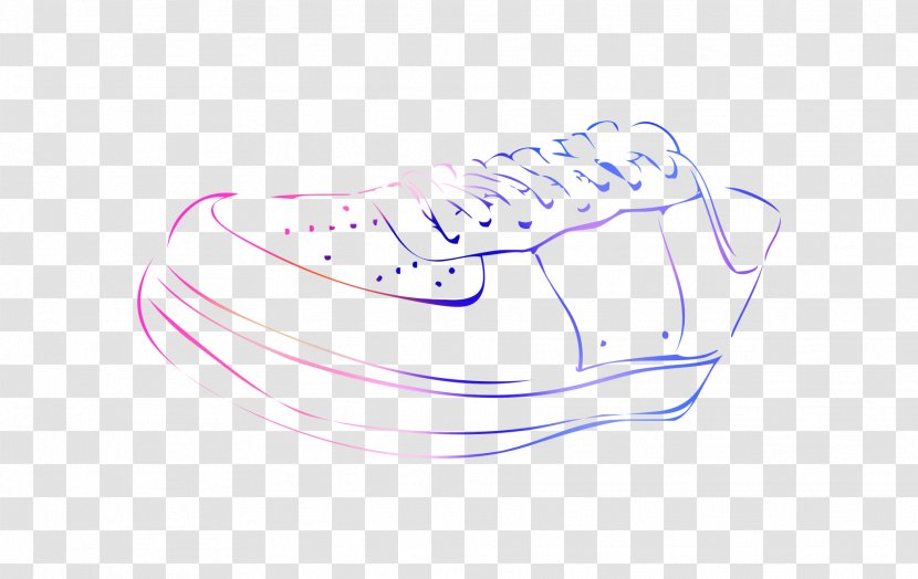Shoe Walking Pattern Sneakers Illustration - Sporting Goods - Plimsoll Transparent PNG