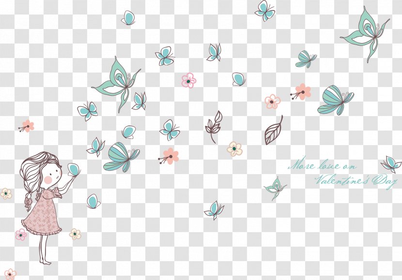Butterfly Wall Decal Sticker Drawing Child - Branch Transparent PNG