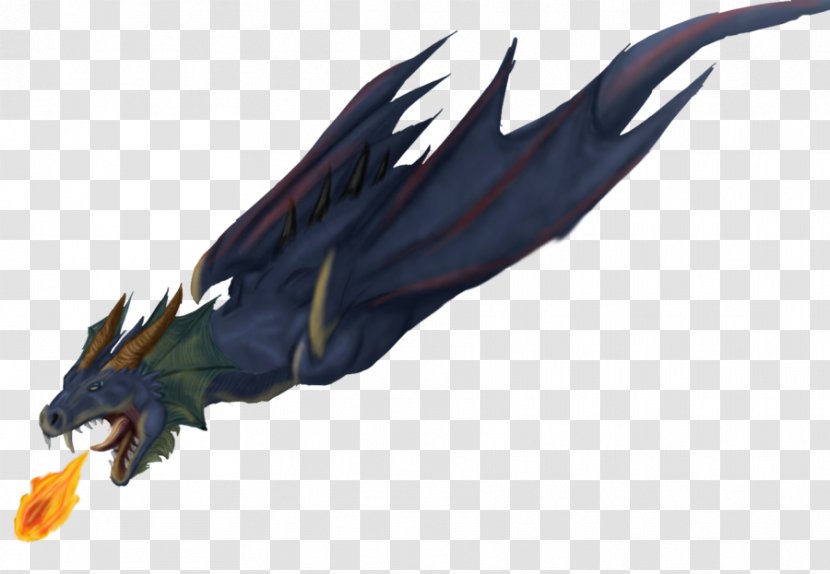 Dragon - Feather - Fire Breathing Transparent PNG