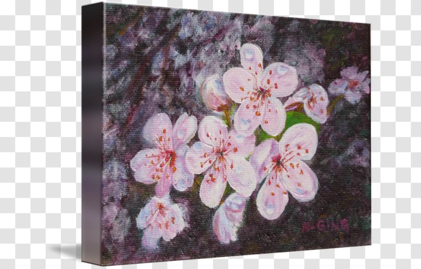 Flower Floral Design Cherry Blossom - Pink - Plum Transparent PNG