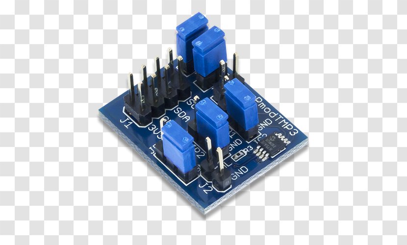 Microcontroller Sensor Electronic Component Arduino Electronics - Circuit - Oblique Light Transparent PNG