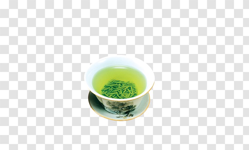 Green Tea Jasmine Teacup - Set Transparent PNG