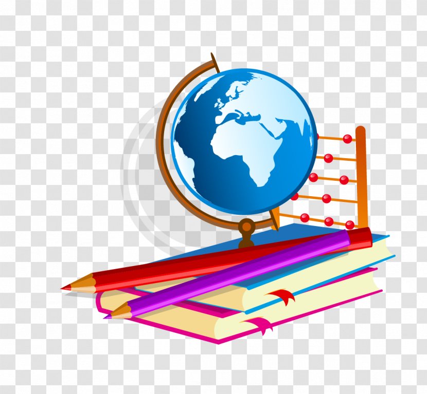 School Clip Art - Classroom - Vector Globe Transparent PNG