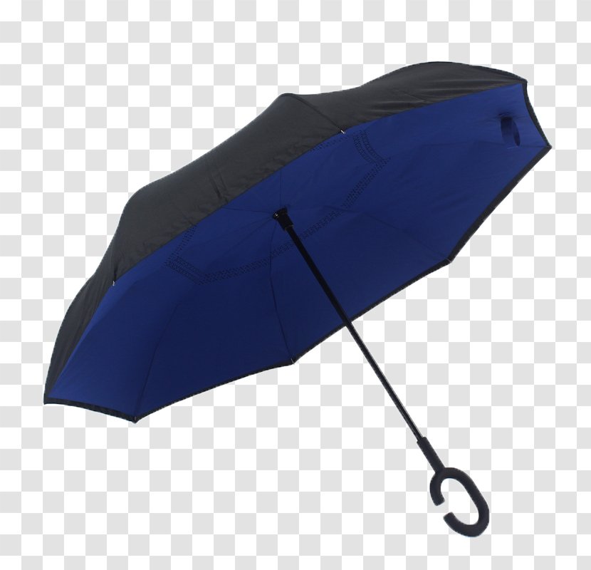 Umbrella Navy Blue Handle Rain - Handbag - Indigo Transparent PNG