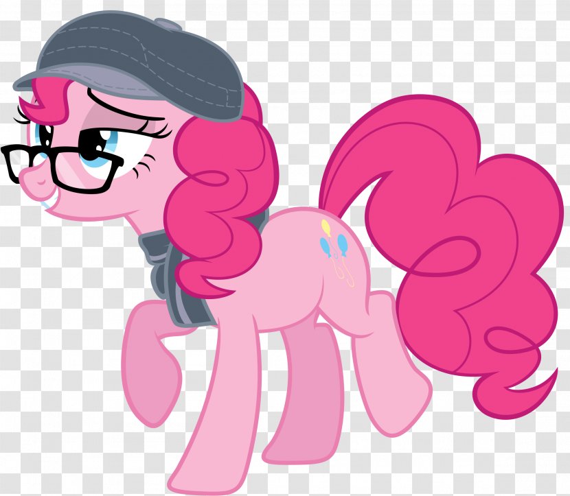 Pinkie Pie Rainbow Dash Twilight Sparkle Pony Rarity - Cartoon - Vector Transparent PNG